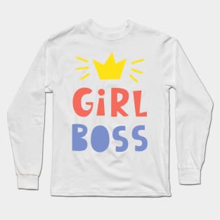 GIRL BOSS Long Sleeve T-Shirt